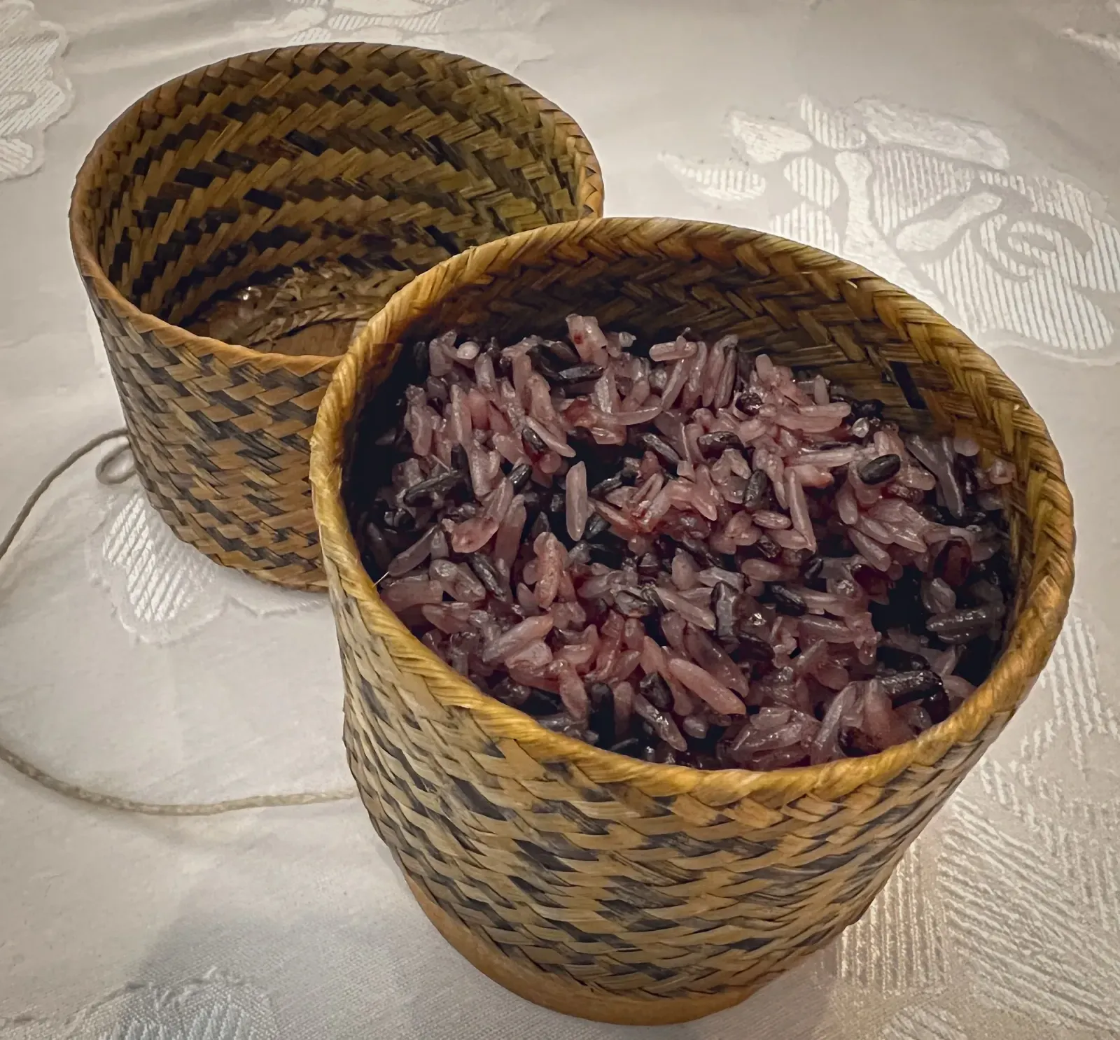 Sticky Rice by Mr. Wanderer Purple sticky rice.
