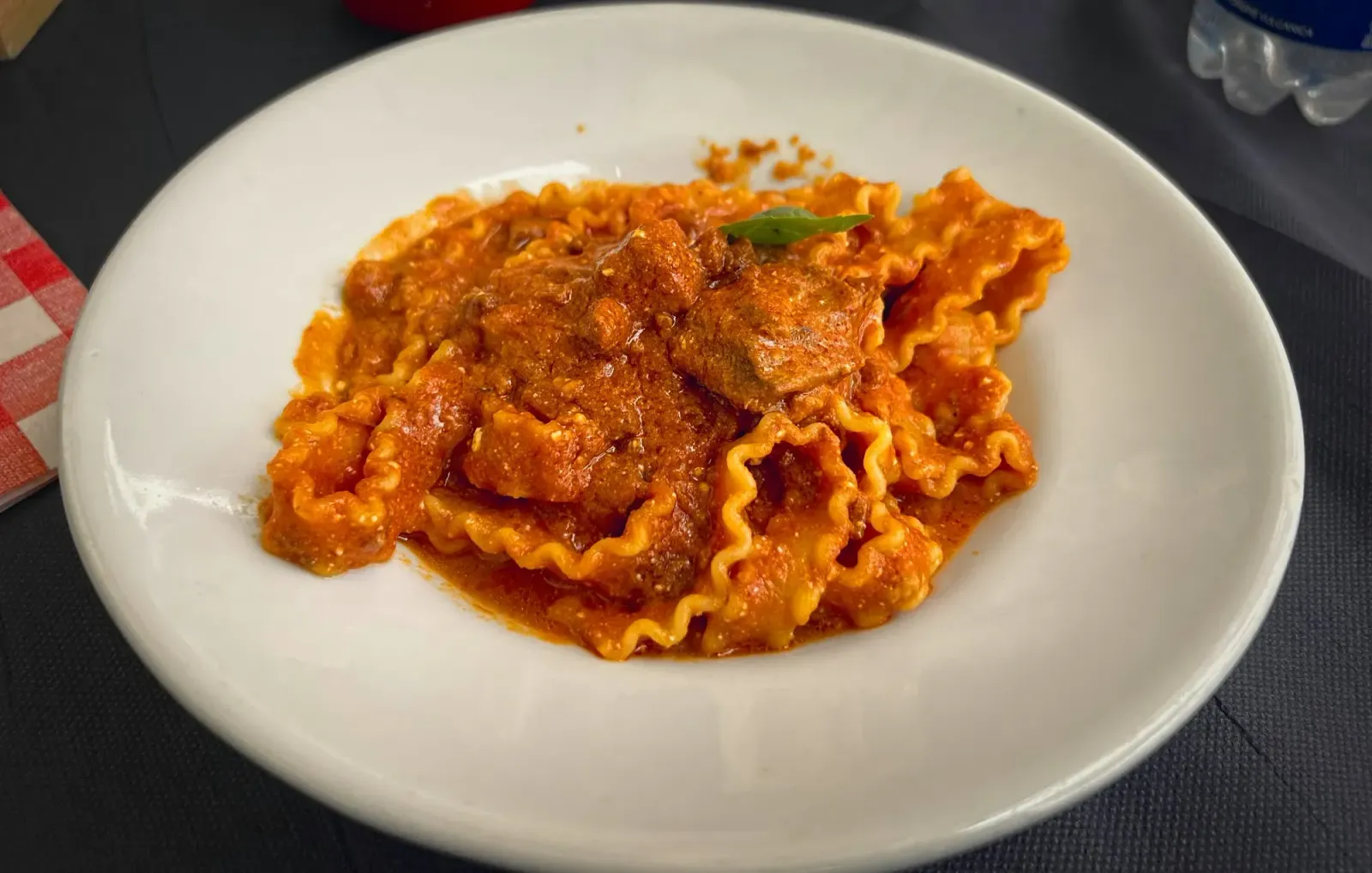 Neapolitan Ragù by Mr. Wanderer Neapolitan Ragù. Low angle shot.