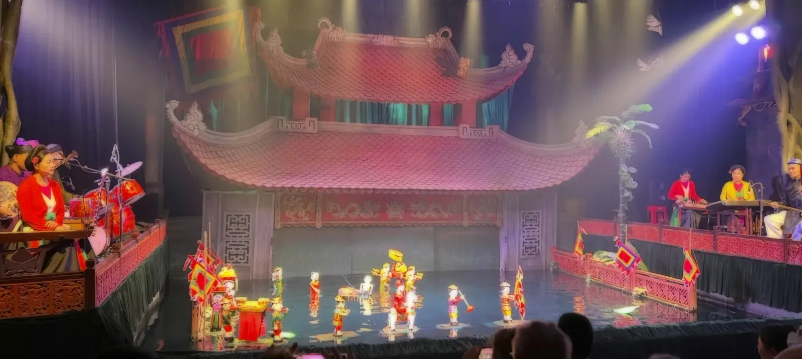 Water Puppetry by Mr. Wanderer Traditional Water Puppet show.