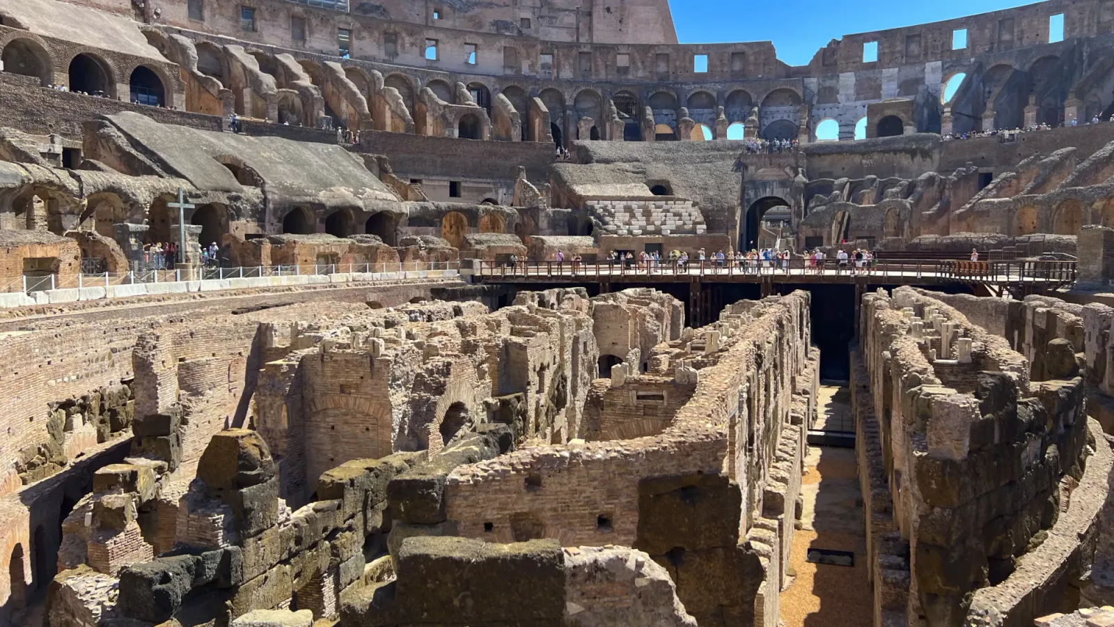 Colosseum floor by Mr. Wanderer Under what was the colosseum floor, and section of the colosseum.