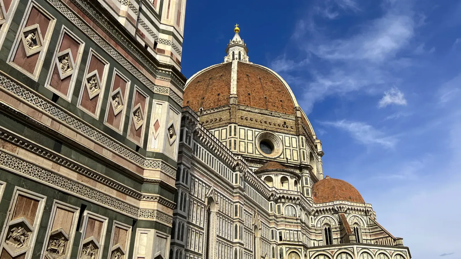 Duomo di Firenze by Mr. Wanderer Cathedral of Flourence. Shot from the ground at interesting angle.