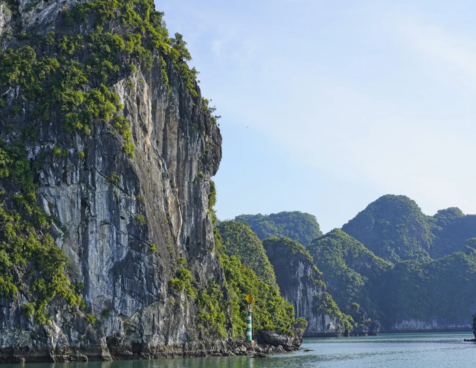 Ha Long Bay Cliffside by Mrs. Wanderer