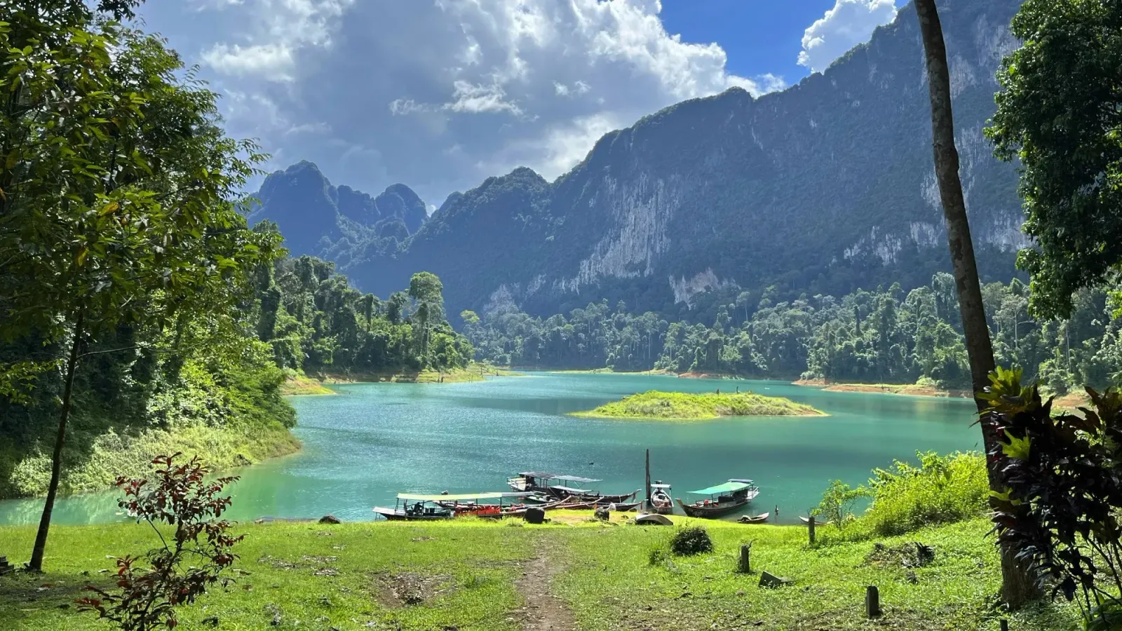 Khao Sok National Park Lake by Mrs. Wanderer